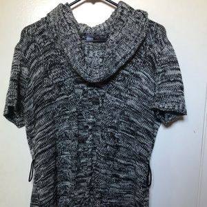 Cable Knit Turtle Neck dress